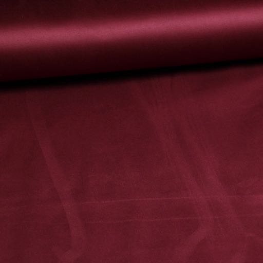 Stretch Suede Fabric Bordeaux