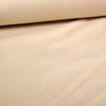 Stretch Suede Fabric Beige / Ecru