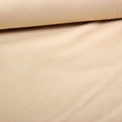 Stretch Suede Fabric Beige / Ecru