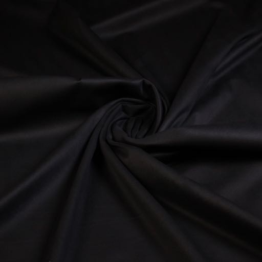 Stretch Suede Fabric Black