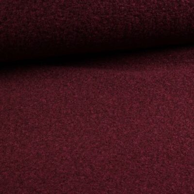 Bouclé Mohair Melange Bordo/Bordeaux