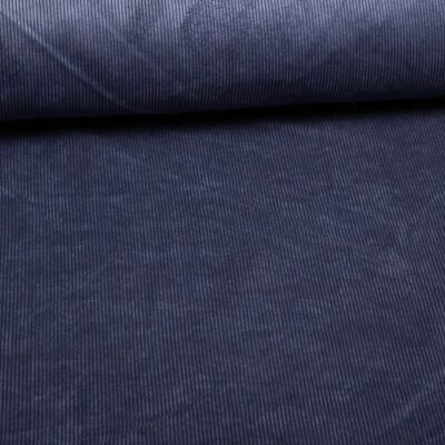 11 Wale Stretch Corduroy Dark Denim