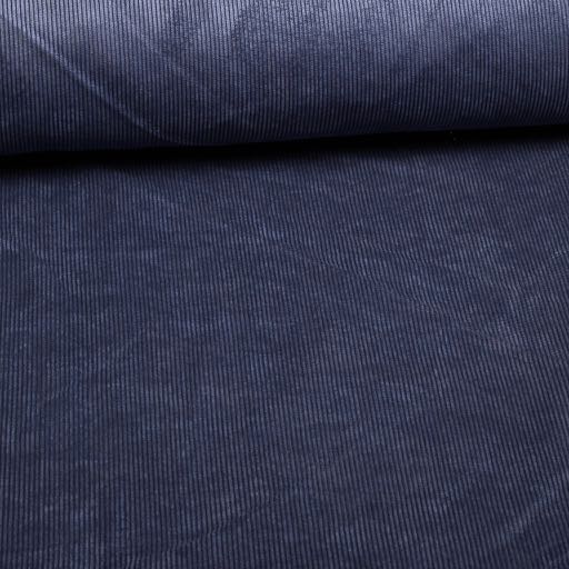 11 Wale Stretch Corduroy Dark Denim