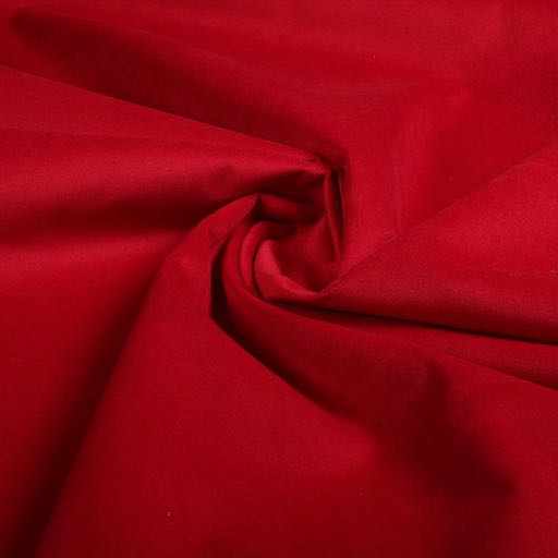 Velvet Upholstery Fabric Red