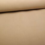 Velvet / Plush Upholstery Fabric Ecru