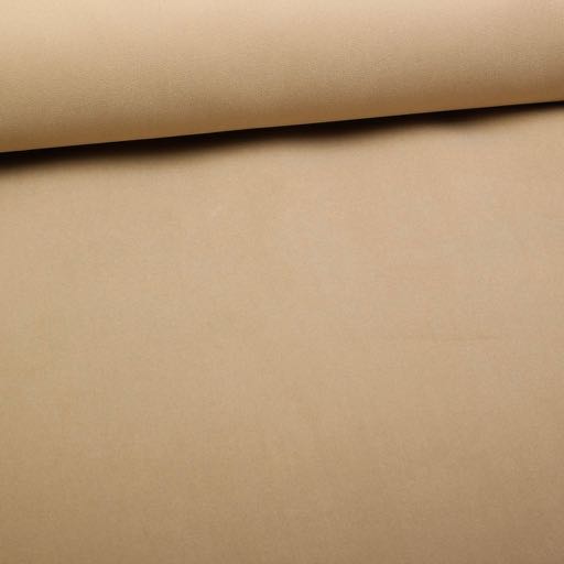 Velvet / Plush Upholstery Fabric Ecru
